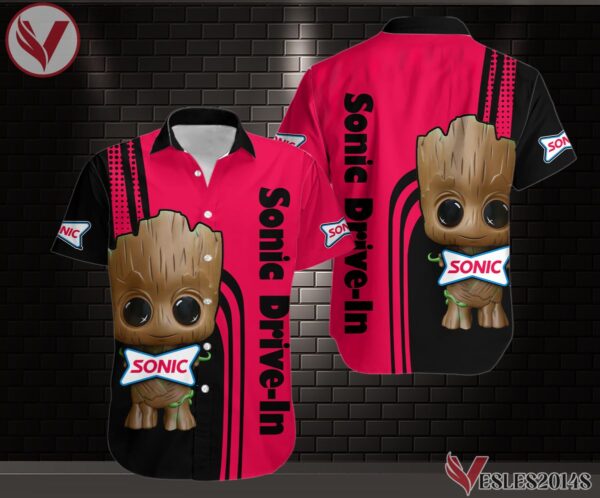 Sonic Drive-in Uniform Custom Clothes Style 11, Unique Gifts For Employee - Vesles2014s 5