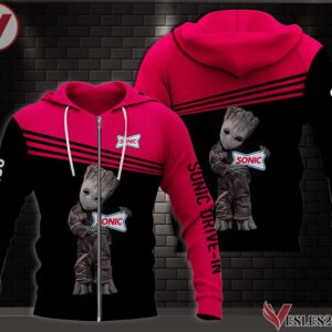 Sonic Drive-in Uniform Custom Clothes Style 110, Unique Gifts For Employee - Vesles2014s 1
