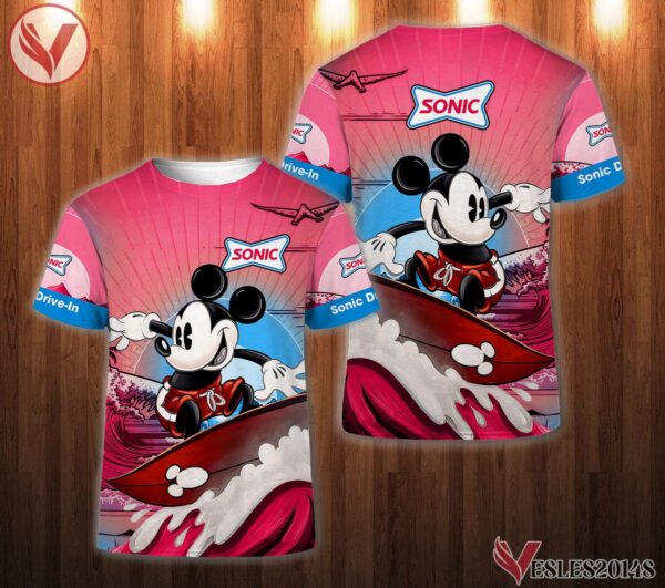Sonic Drive-in Uniform Custom Clothes Style 114, Unique Gifts For Employee - Vesles2014s 3