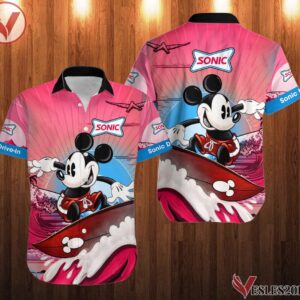 Sonic Drive-in Uniform Custom Clothes Style 114, Unique Gifts For Employee - Vesles2014s