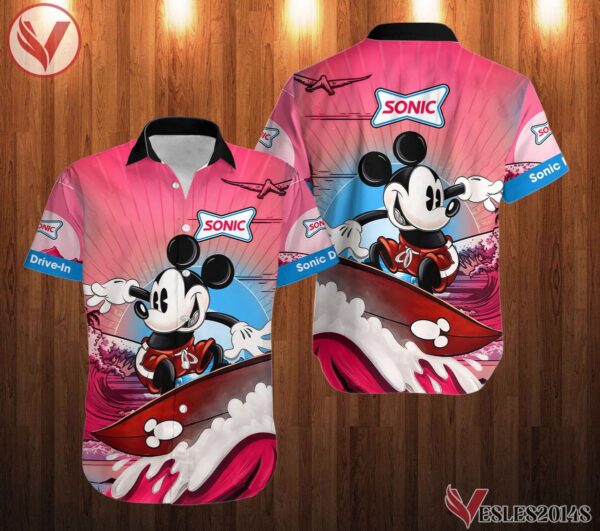 Sonic Drive-in Uniform Custom Clothes Style 114, Unique Gifts For Employee - Vesles2014s