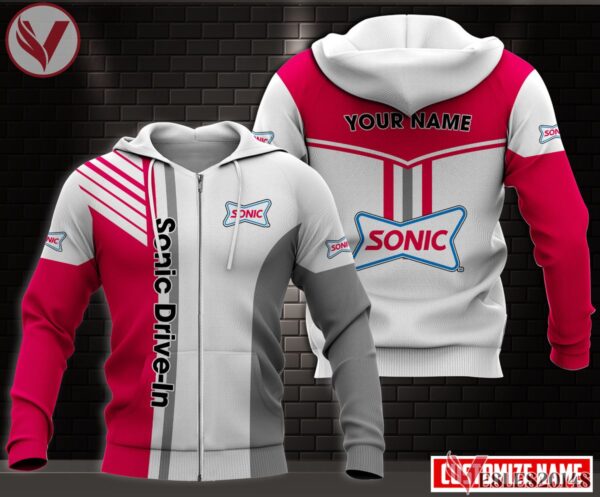 Sonic Drive-in Uniform Custom Clothes Style 116, Unique Gifts For Employee - Vesles2014s 1