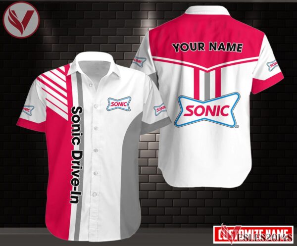 Sonic Drive-in Uniform Custom Clothes Style 116, Unique Gifts For Employee - Vesles2014s 2
