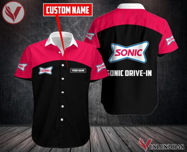 Sonic Drive-in Uniform Custom Clothes Style 117, Unique Gifts For Employee - Vesles2014s 2