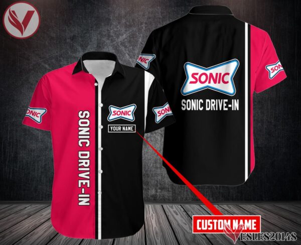Sonic Drive-in Uniform Custom Clothes Style 118, Unique Gifts For Employee - Vesles2014s 2
