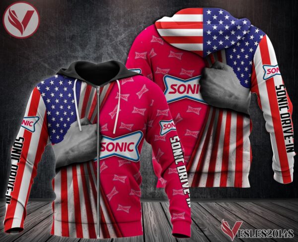 Sonic Drive-in Uniform Custom Clothes Style 119, Unique Gifts For Employee - Vesles2014s 1