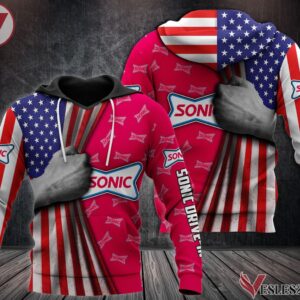 Sonic Drive-in Uniform Custom Clothes Style 119, Unique Gifts For Employee - Vesles2014s