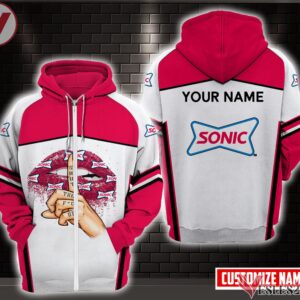 Sonic Drive-in Uniform Custom Clothes Style 12, Unique Gifts For Employee - Vesles2014s 4