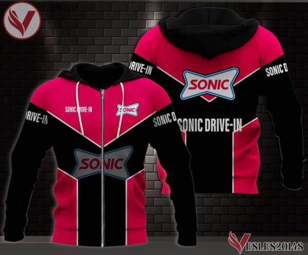 Sonic Drive-in Uniform Custom Clothes Style 121, Unique Gifts For Employee - Vesles2014s 1