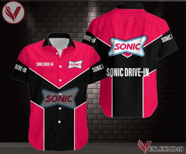 Sonic Drive-in Uniform Custom Clothes Style 121, Unique Gifts For Employee - Vesles2014s 3