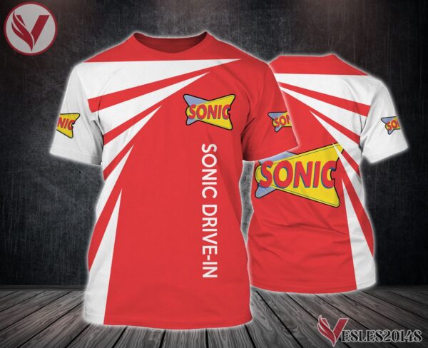 Sonic Drive-in Uniform Custom Clothes Style 130, Unique Gifts For Employee - Vesles2014s 1