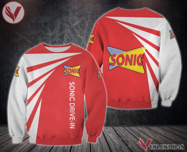 Sonic Drive-in Uniform Custom Clothes Style 130, Unique Gifts For Employee - Vesles2014s 2