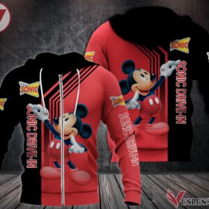 Sonic Drive-in Uniform Custom Clothes Style 132, Unique Gifts For Employee - Vesles2014s 1
