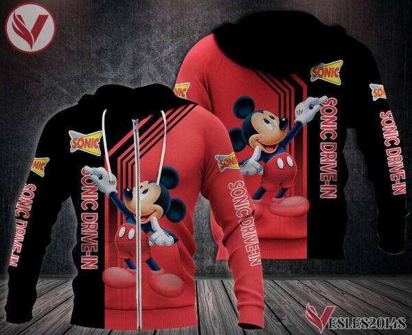Sonic Drive-in Uniform Custom Clothes Style 132, Unique Gifts For Employee - Vesles2014s 1