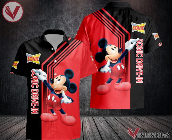 Sonic Drive-in Uniform Custom Clothes Style 132, Unique Gifts For Employee - Vesles2014s 2