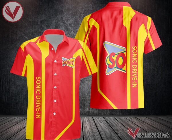 Sonic Drive-in Uniform Custom Clothes Style 133, Unique Gifts For Employee - Vesles2014s
