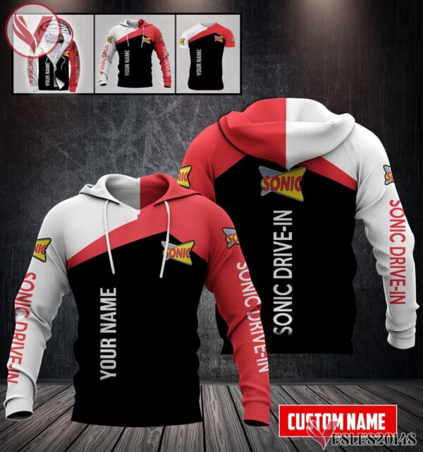Sonic Drive-in Uniform Custom Clothes Style 135, Unique Gifts For Employee - Vesles2014s