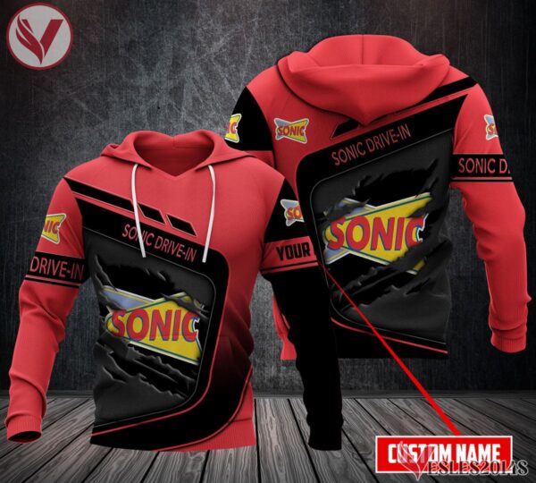 Sonic Drive-in Uniform Custom Clothes Style 136, Unique Gifts For Employee - Vesles2014s 2