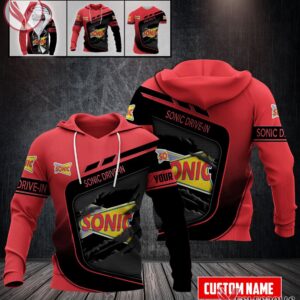 Sonic Drive-in Uniform Custom Clothes Style 136, Unique Gifts For Employee - Vesles2014s