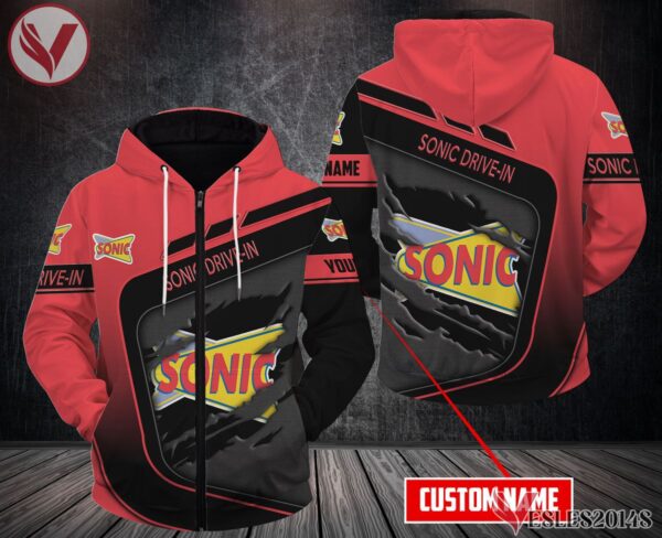 Sonic Drive-in Uniform Custom Clothes Style 136, Unique Gifts For Employee - Vesles2014s 5