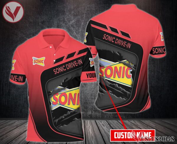 Sonic Drive-in Uniform Custom Clothes Style 136, Unique Gifts For Employee - Vesles2014s 6