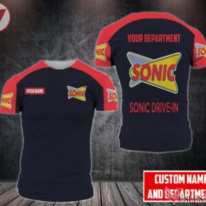 Sonic Drive-in Uniform Custom Clothes Style 137, Unique Gifts For Employee - Vesles2014s 2