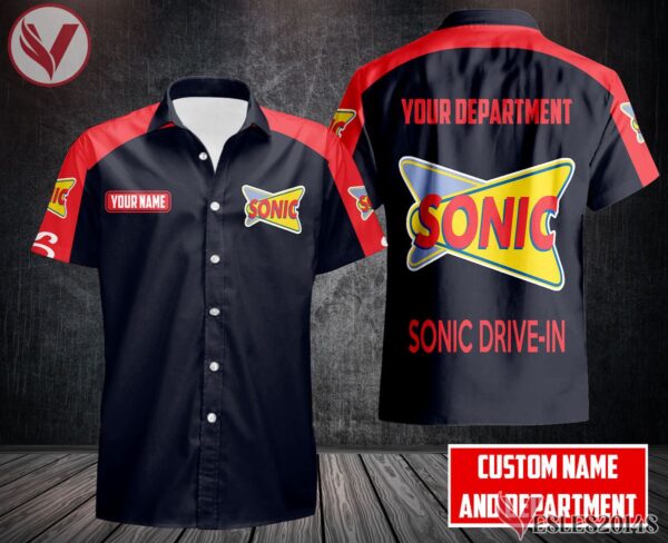 Sonic Drive-in Uniform Custom Clothes Style 137, Unique Gifts For Employee - Vesles2014s 3