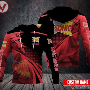 Sonic Drive-in Uniform Custom Clothes Style 138, Unique Gifts For Employee - Vesles2014s 1