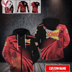 Sonic Drive-in Uniform Custom Clothes Style 138, Unique Gifts For Employee - Vesles2014s