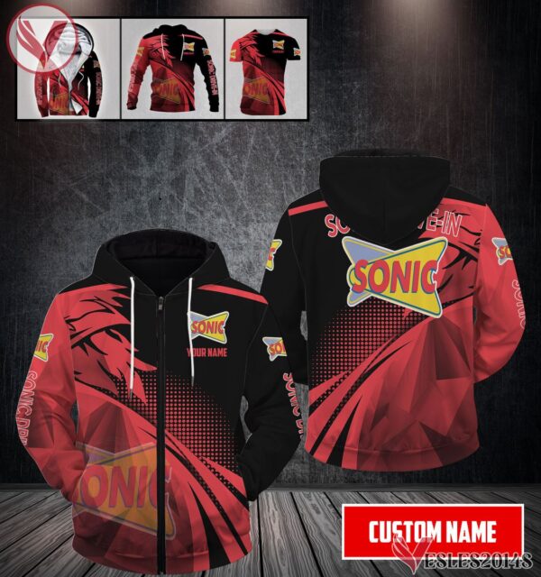 Sonic Drive-in Uniform Custom Clothes Style 138, Unique Gifts For Employee - Vesles2014s
