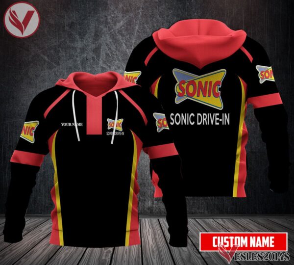 Sonic Drive-in Uniform Custom Clothes Style 139, Unique Gifts For Employee - Vesles2014s 1