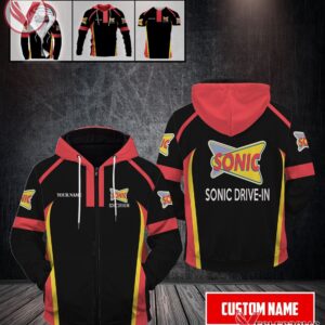Sonic Drive-in Uniform Custom Clothes Style 139, Unique Gifts For Employee - Vesles2014s