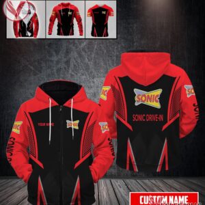 Sonic Drive-in Uniform Custom Clothes Style 140, Unique Gifts For Employee - Vesles2014s
