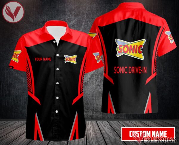 Sonic Drive-in Uniform Custom Clothes Style 140, Unique Gifts For Employee - Vesles2014s 4