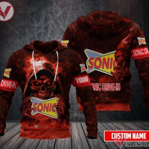 Sonic Drive-in Uniform Custom Clothes Style 141, Unique Gifts For Employee - Vesles2014s 1