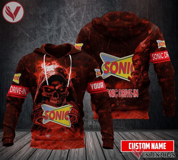 Sonic Drive-in Uniform Custom Clothes Style 141, Unique Gifts For Employee - Vesles2014s 1