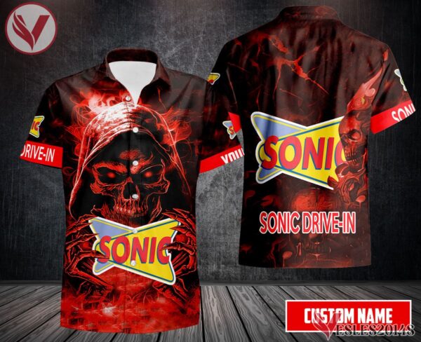 Sonic Drive-in Uniform Custom Clothes Style 141, Unique Gifts For Employee - Vesles2014s 4