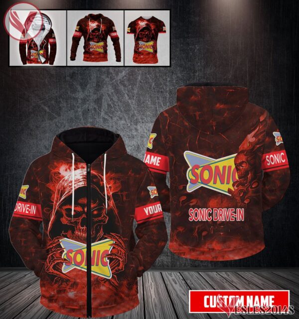 Sonic Drive-in Uniform Custom Clothes Style 141, Unique Gifts For Employee - Vesles2014s