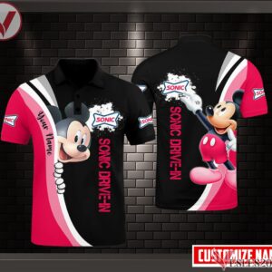 Sonic Drive-in Uniform Custom Clothes Style 22, Unique Gifts For Employee - Vesles2014s 1