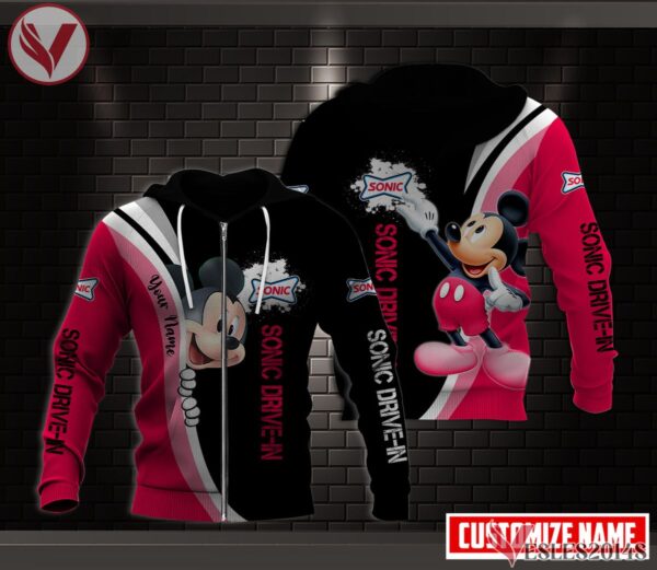 Sonic Drive-in Uniform Custom Clothes Style 22, Unique Gifts For Employee - Vesles2014s 2