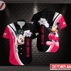 Sonic Drive-in Uniform Custom Clothes Style 22, Unique Gifts For Employee - Vesles2014s 5