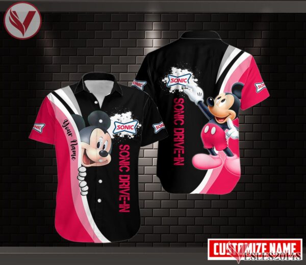Sonic Drive-in Uniform Custom Clothes Style 22, Unique Gifts For Employee - Vesles2014s 5