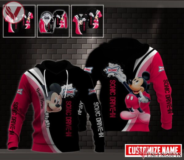 Sonic Drive-in Uniform Custom Clothes Style 22, Unique Gifts For Employee - Vesles2014s
