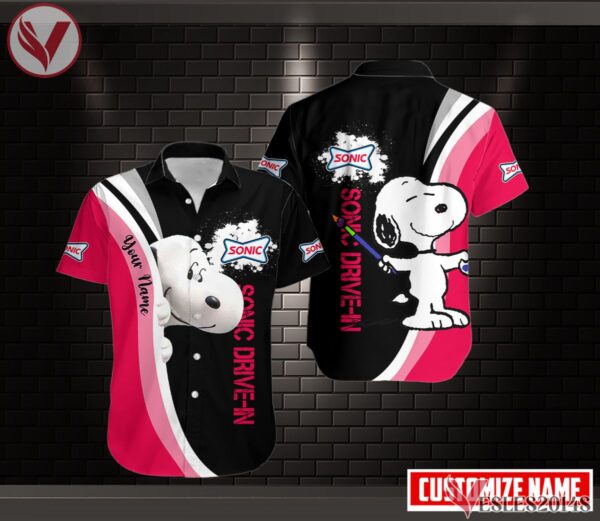 Sonic Drive-in Uniform Custom Clothes Style 23, Unique Gifts For Employee - Vesles2014s 2
