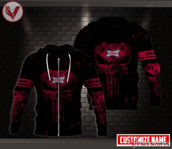 Sonic Drive-in Uniform Custom Clothes Style 24, Unique Gifts For Employee - Vesles2014s 1