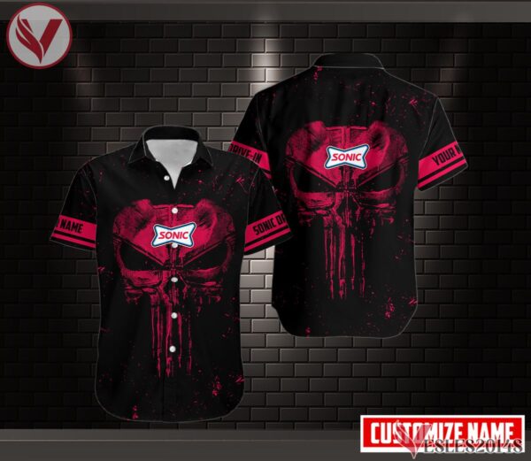 Sonic Drive-in Uniform Custom Clothes Style 24, Unique Gifts For Employee - Vesles2014s 4