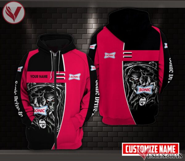 Sonic Drive-in Uniform Custom Clothes Style 25, Unique Gifts For Employee - Vesles2014s 1