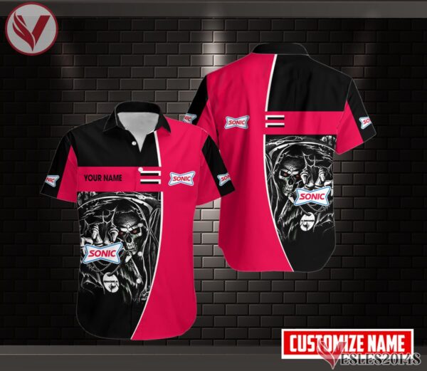 Sonic Drive-in Uniform Custom Clothes Style 25, Unique Gifts For Employee - Vesles2014s 3