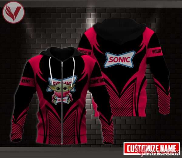 Sonic Drive-in Uniform Custom Clothes Style 27, Unique Gifts For Employee - Vesles2014s 1