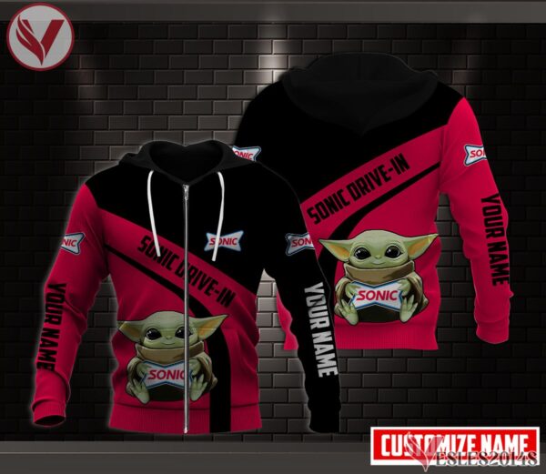 Sonic Drive-in Uniform Custom Clothes Style 28, Unique Gifts For Employee - Vesles2014s 1
